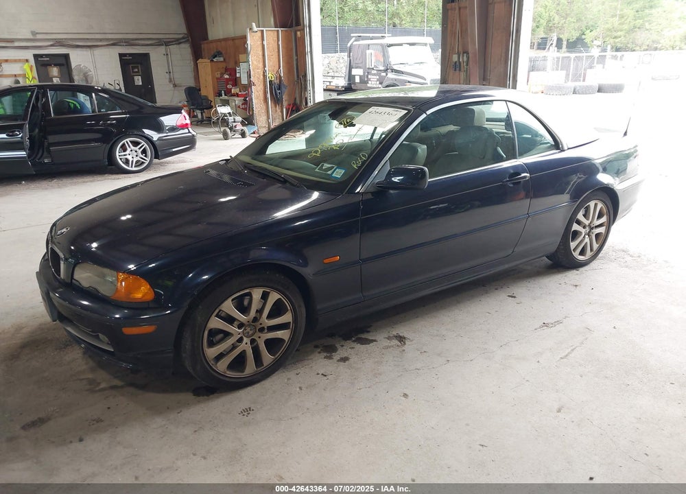 2001 BMW 330CI VIN: WBABS53491JU83172