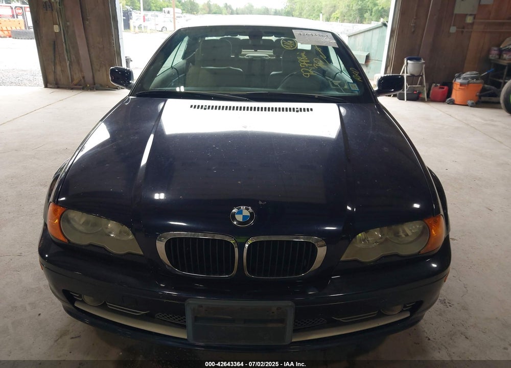 2001 BMW 330CI VIN: WBABS53491JU83172