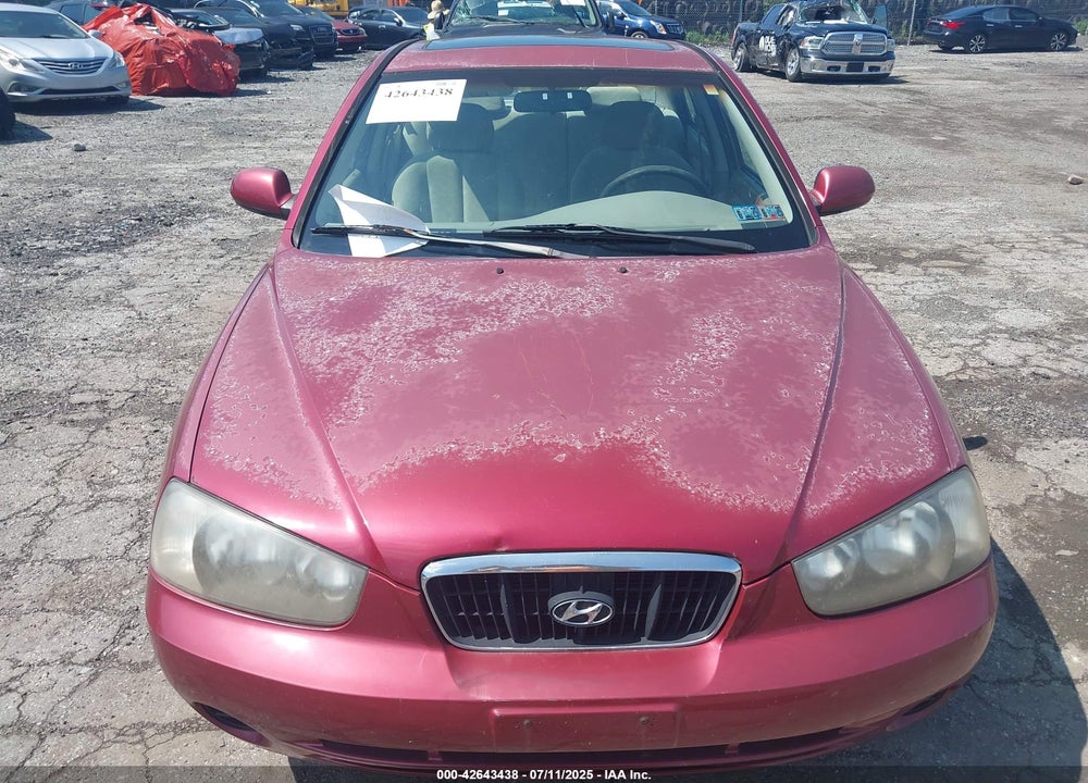 2003 HYUNDAI ELANTRA GLS/GT VIN: KMHDN45D53U644723