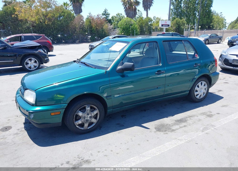 1997 VOLKSWAGEN GOLF GL VIN: 3VWFB81H7VM002160