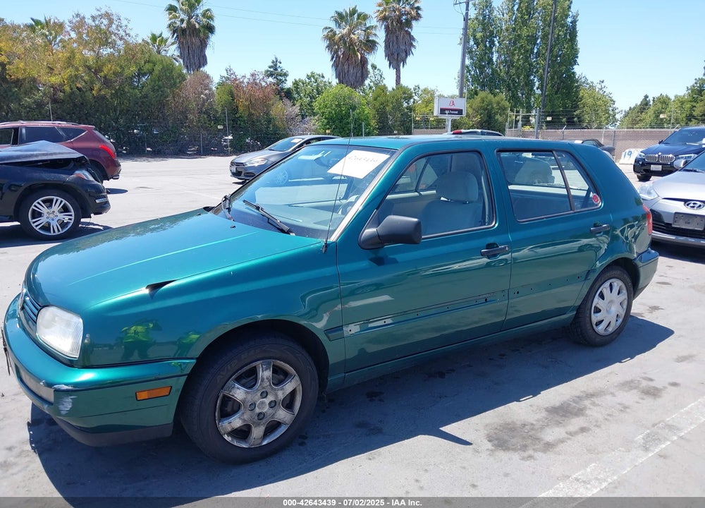 1997 VOLKSWAGEN GOLF GL VIN: 3VWFB81H7VM002160