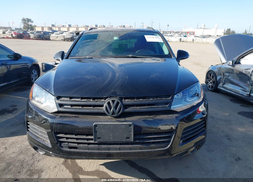 2013 VOLKSWAGEN TOUAREG VR6 SPORT VIN: WVGEF9BPXDD001489