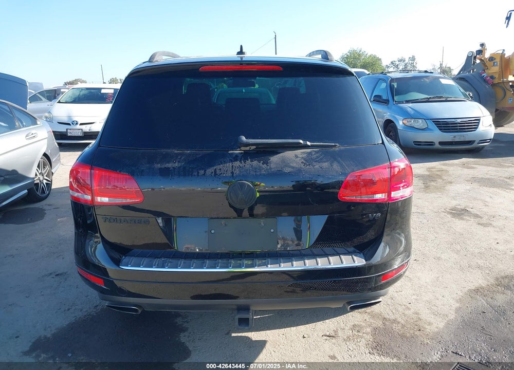 2013 VOLKSWAGEN TOUAREG VR6 SPORT VIN: WVGEF9BPXDD001489