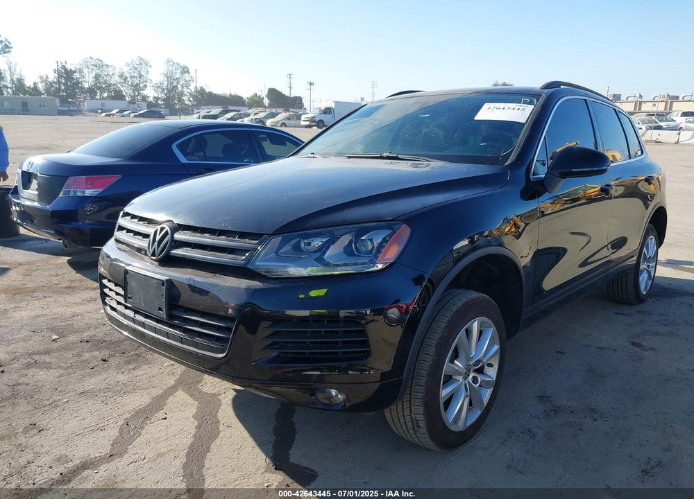 2013 VOLKSWAGEN TOUAREG VR6 SPORT VIN: WVGEF9BPXDD001489