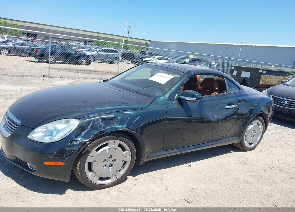 2004 LEXUS SC 430 VIN: JTHFN48Y340049520