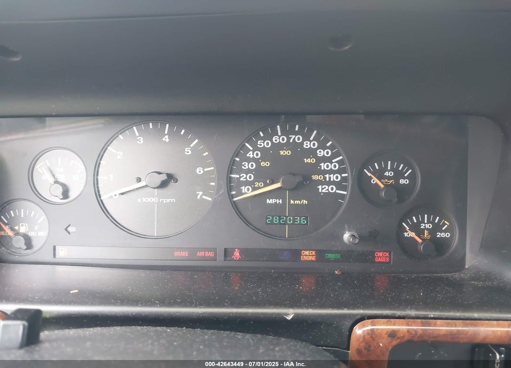 1996 JEEP GRAND CHEROKEE LAREDO VIN: 1J4EZ58Y7TC128302
