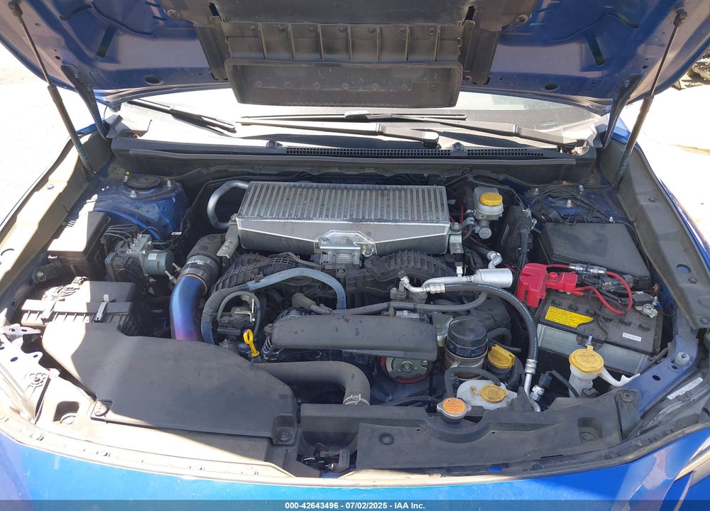 2022 SUBARU WRX VIN: JF1VBAF68N9027974