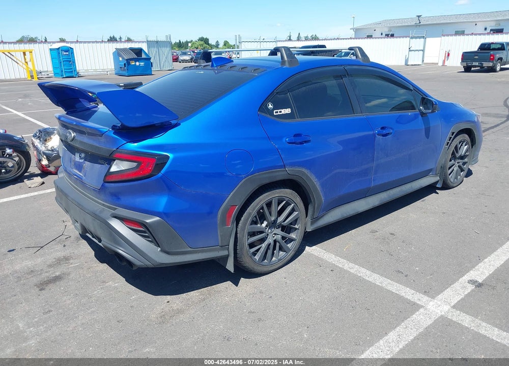 2022 SUBARU WRX VIN: JF1VBAF68N9027974