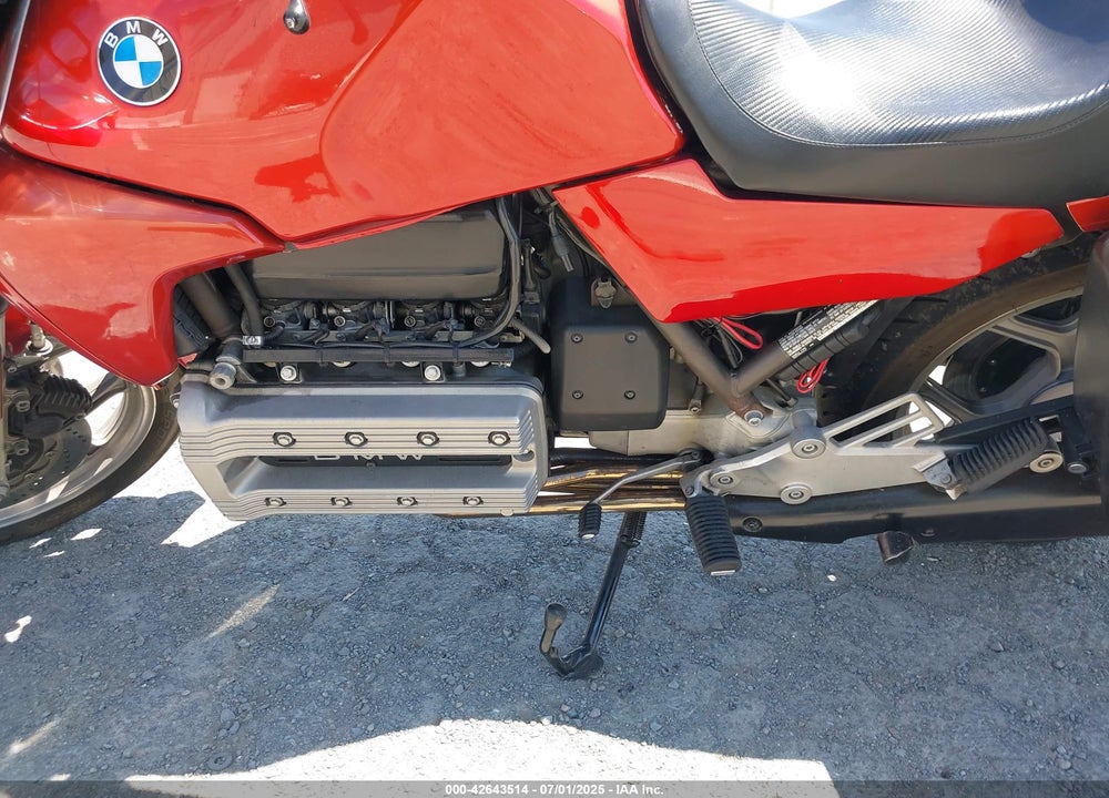 1985 BMW K100 VIN: WB1051103F0031027
