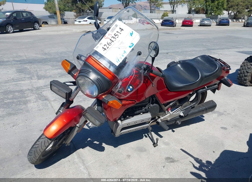 1985 BMW K100 VIN: WB1051103F0031027