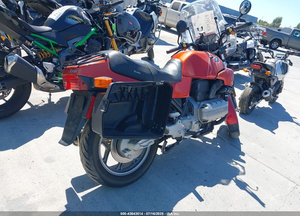 1985 BMW K100 VIN: WB1051103F0031027