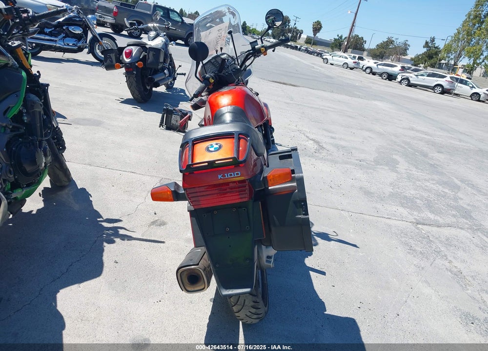 1985 BMW K100 VIN: WB1051103F0031027