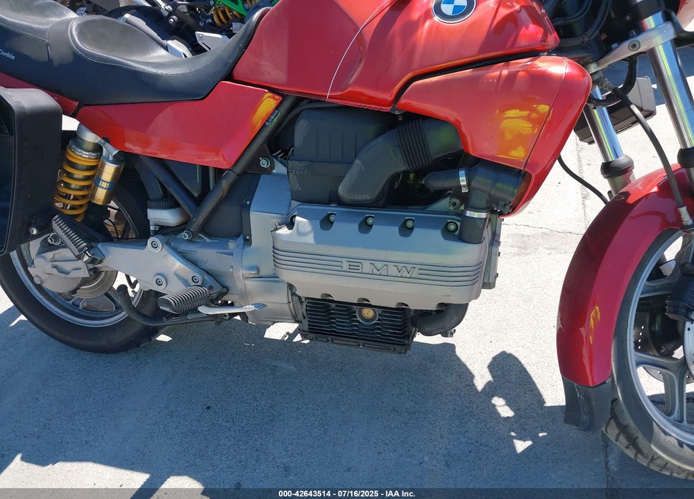 1985 BMW K100 VIN: WB1051103F0031027
