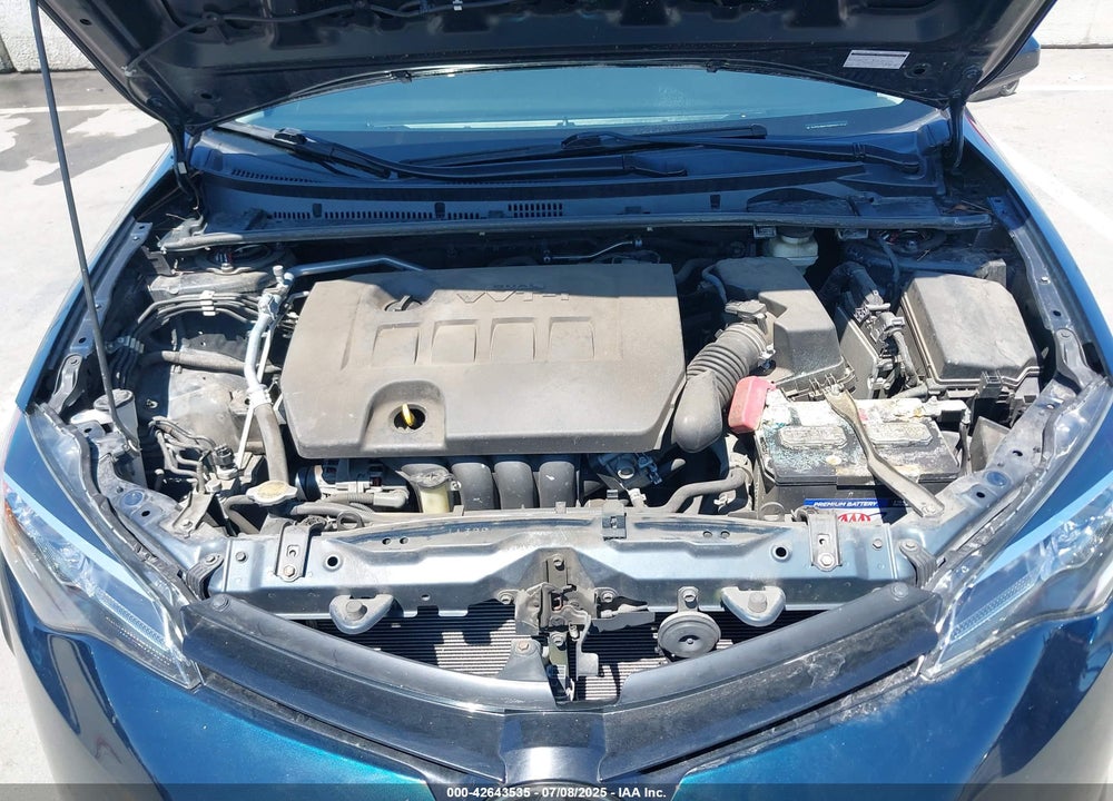 2017 TOYOTA COROLLA VIN: 5YFBURHE0HP586749