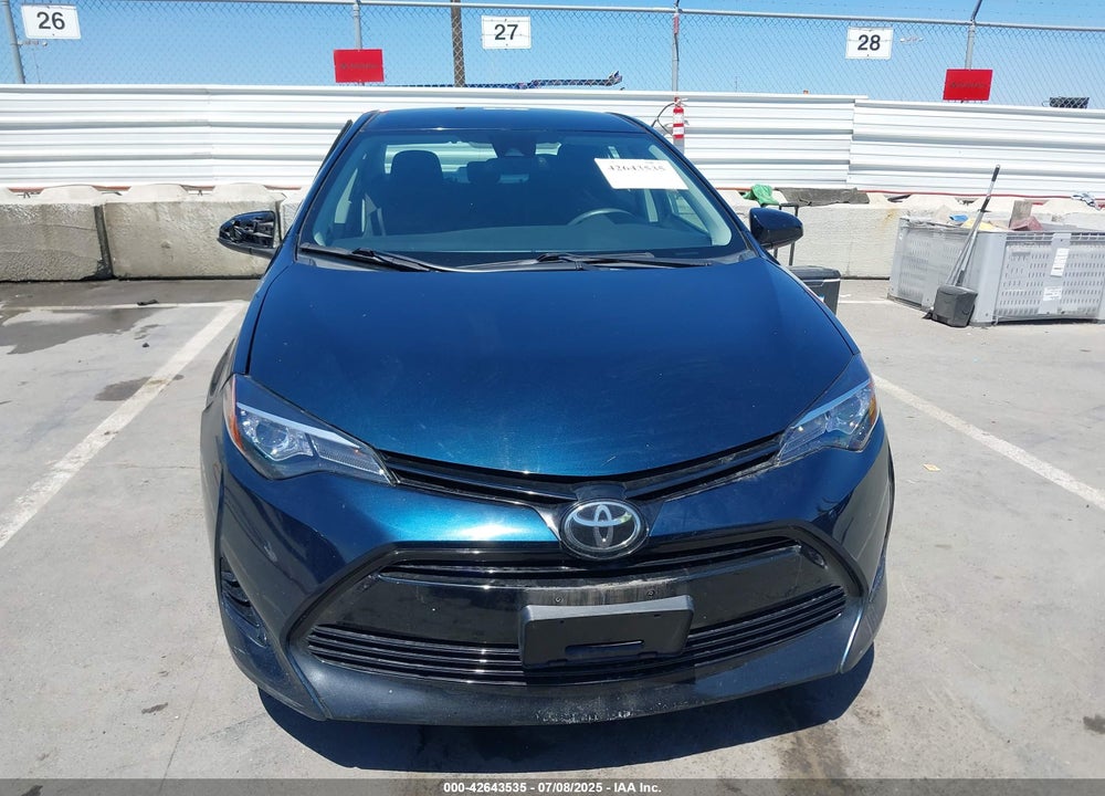 2017 TOYOTA COROLLA VIN: 5YFBURHE0HP586749