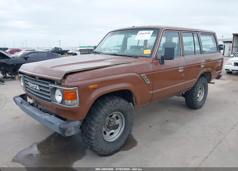 1982 TOYOTA LAND CRUISER FJ60 VIN: JT3FJ60G8C0033165