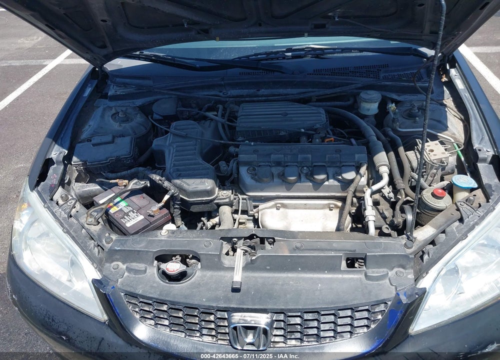 2005 HONDA CIVIC EX VIN: 2HGES26795H562581