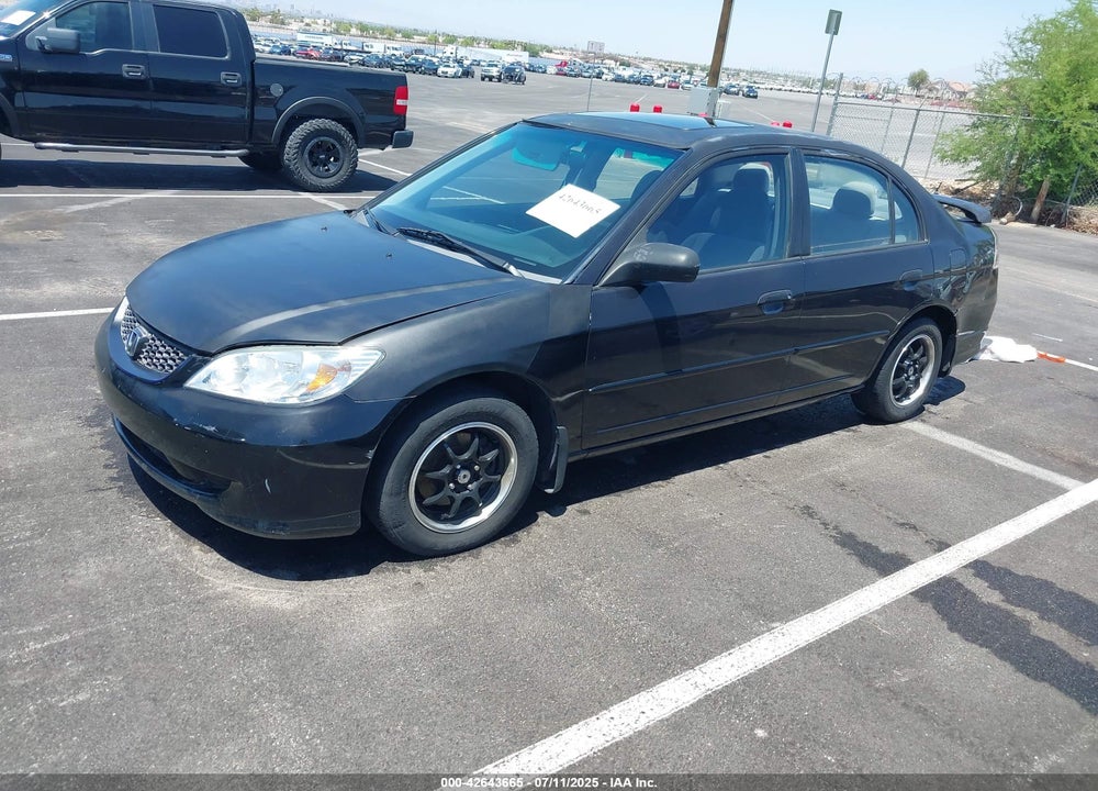 2005 HONDA CIVIC EX VIN: 2HGES26795H562581