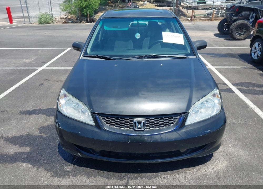 2005 HONDA CIVIC EX VIN: 2HGES26795H562581