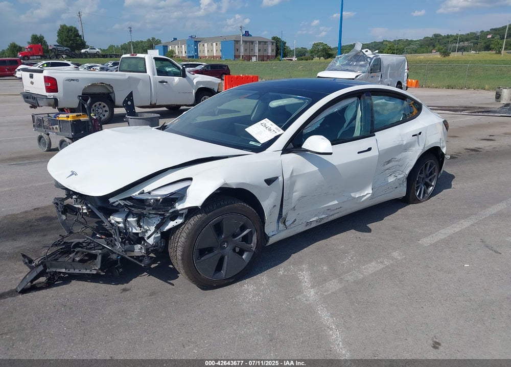 2023 TESLA MODEL 3 REAR-WHEEL DRIVE VIN: 5YJ3E1EAXPF653355