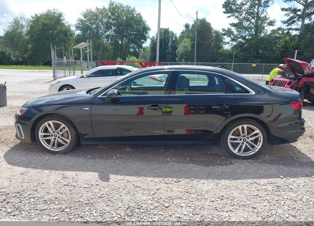 2023 AUDI A4 PREMIUM PLUS 45 TFSI S LINE QUATTRO S TRONIC VIN: WAUEAAF48PN003256