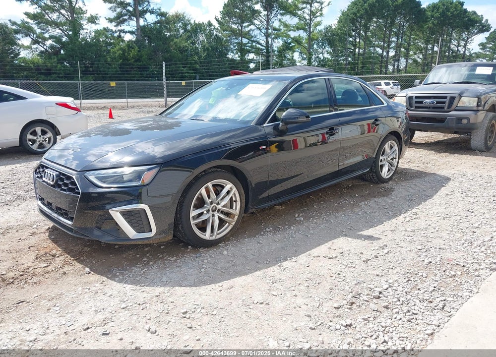 2023 AUDI A4 PREMIUM PLUS 45 TFSI S LINE QUATTRO S TRONIC VIN: WAUEAAF48PN003256