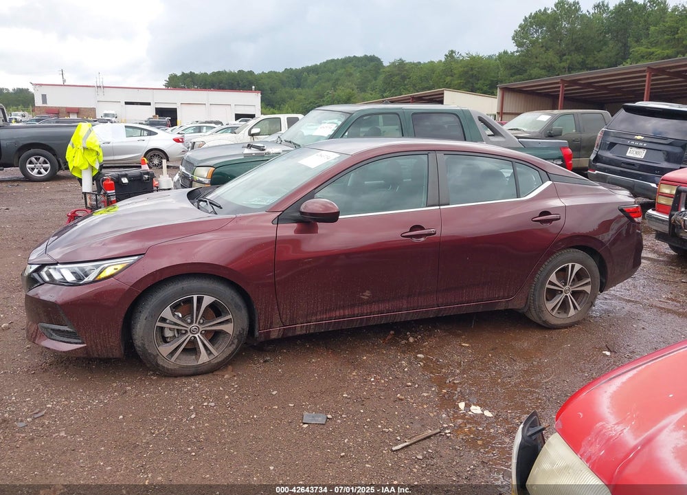 2021 NISSAN SENTRA SV XTRONIC CVT VIN: 3N1AB8CV4MY283120