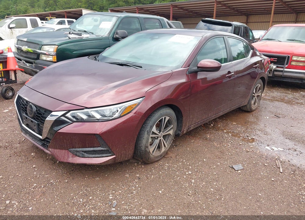 2021 NISSAN SENTRA SV XTRONIC CVT VIN: 3N1AB8CV4MY283120
