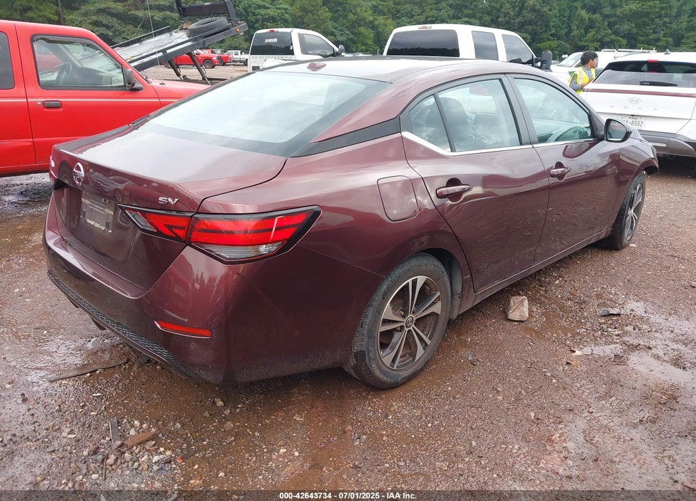 2021 NISSAN SENTRA SV XTRONIC CVT VIN: 3N1AB8CV4MY283120