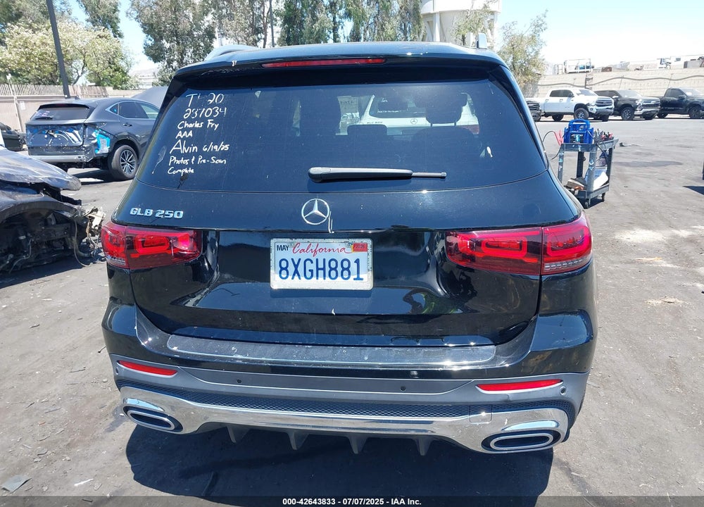 2021 MERCEDES-BENZ GLB 250 VIN: W1N4M4GB4MW136356
