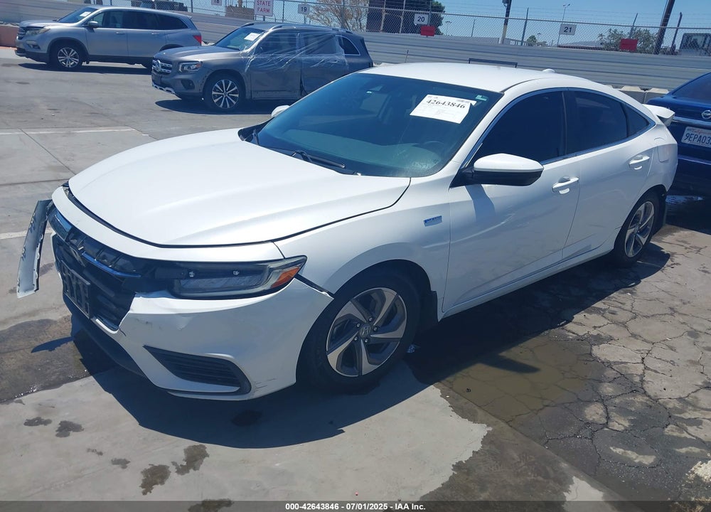 2019 HONDA INSIGHT VIN: 19XZE4F55KE010956