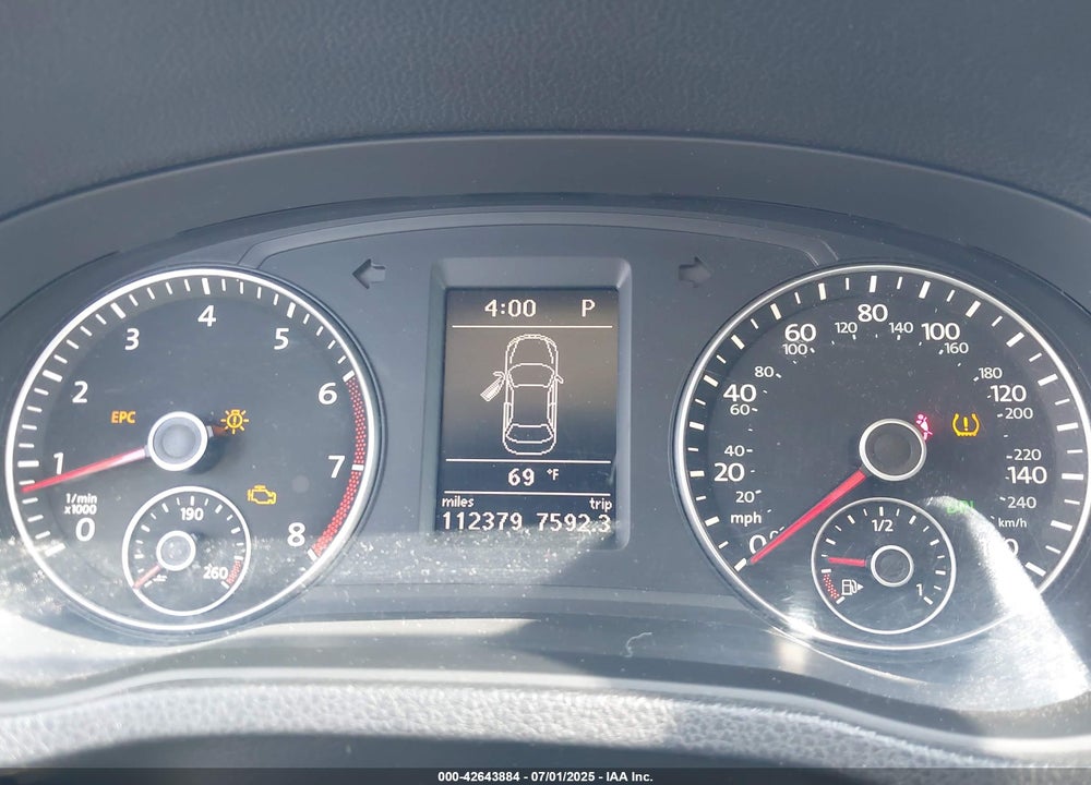 2012 VOLKSWAGEN PASSAT VIN: 1VWCM7A32CC010998