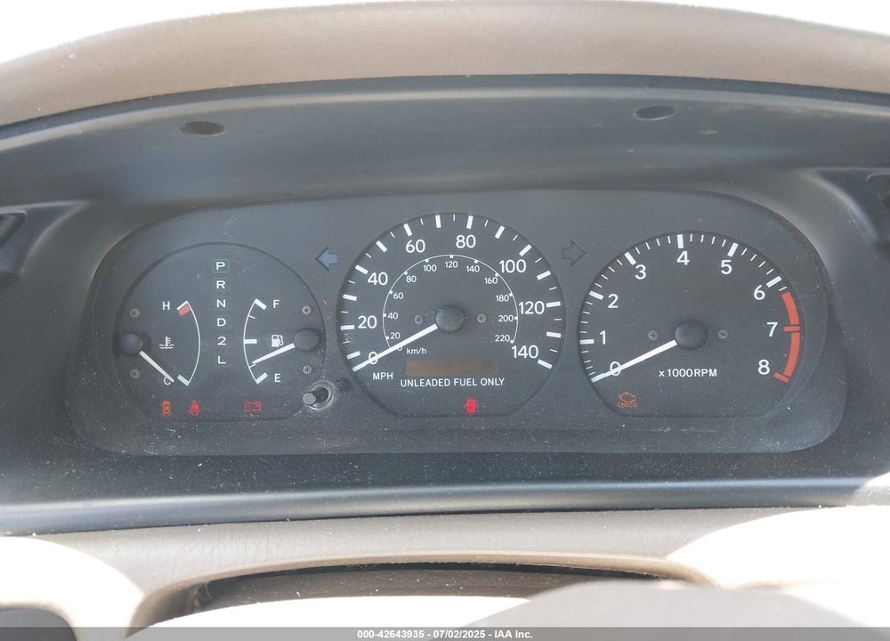 1999 TOYOTA CAMRY CE/LE/XLE VIN: JT2BG22K0X0286031