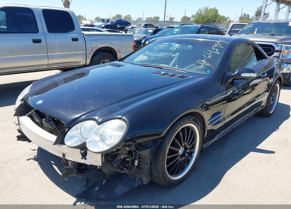 2003 MERCEDES-BENZ SL 500 VIN: WDBSK75F63F044724