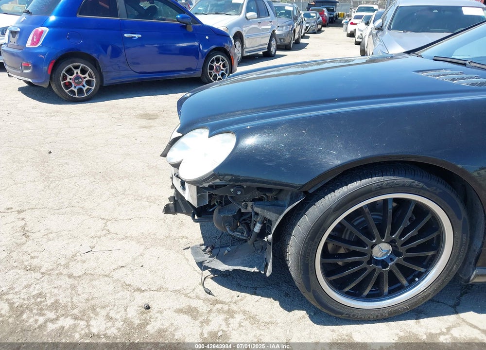 2003 MERCEDES-BENZ SL 500 VIN: WDBSK75F63F044724