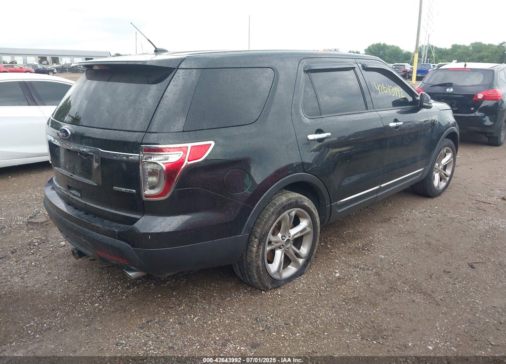 2013 FORD EXPLORER LIMITED VIN: 1FM5K7F86DGB40651