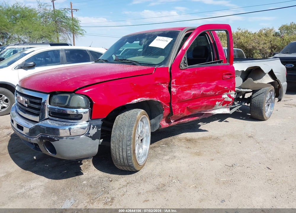 2005 GMC SIERRA 1500 WORK TRUCK VIN: 1GTEC14XX5Z187194