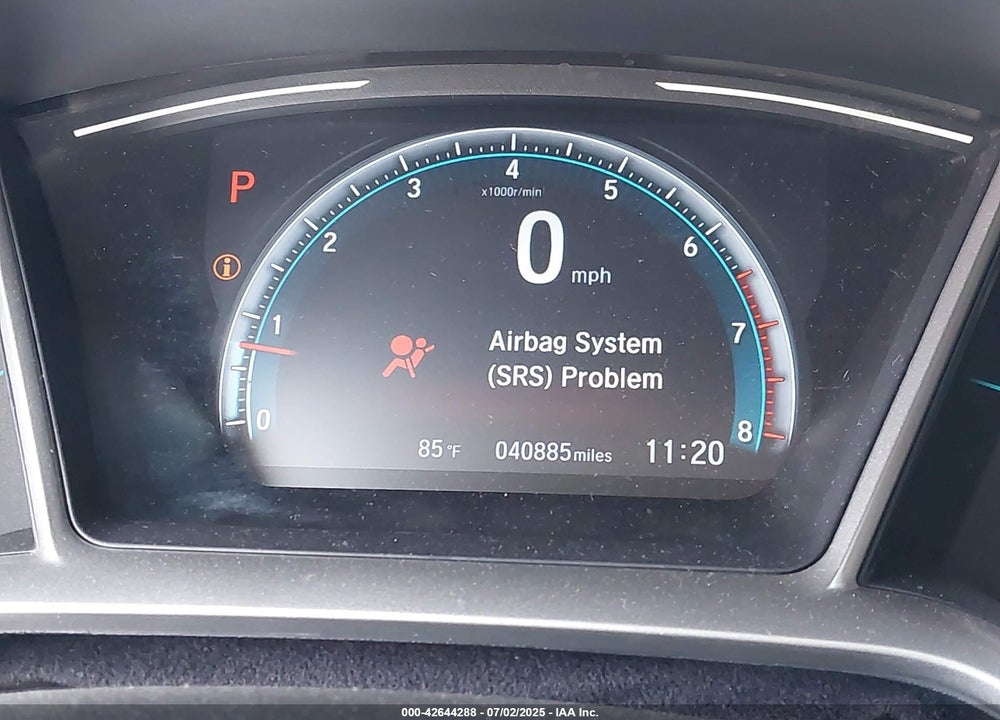 2020 HONDA CIVIC VIN: 19XFC1F71LE215555
