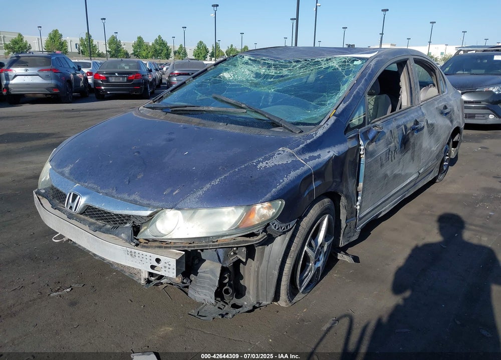 2011 HONDA CIVIC LX VIN: 2HGFA1F58BH541880