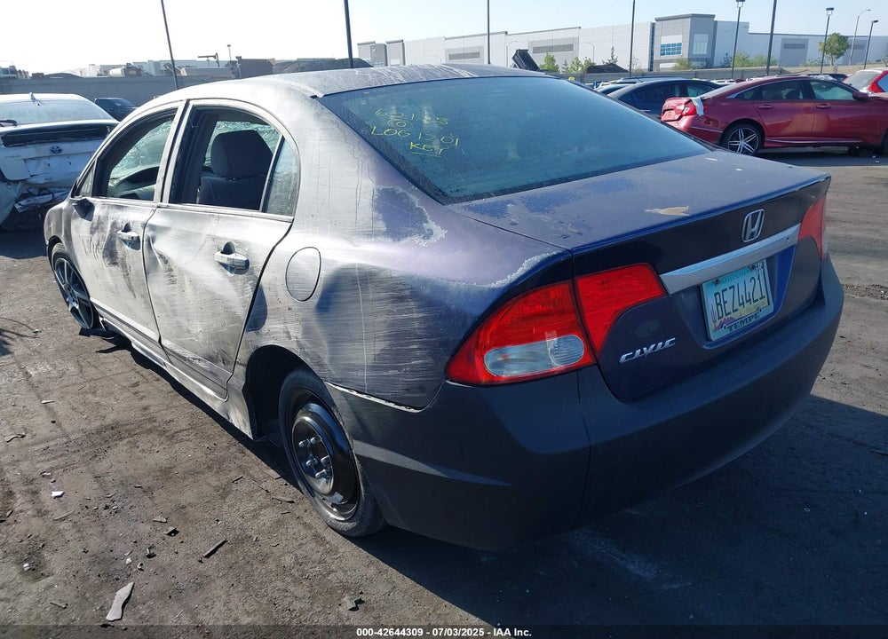 2011 HONDA CIVIC LX VIN: 2HGFA1F58BH541880