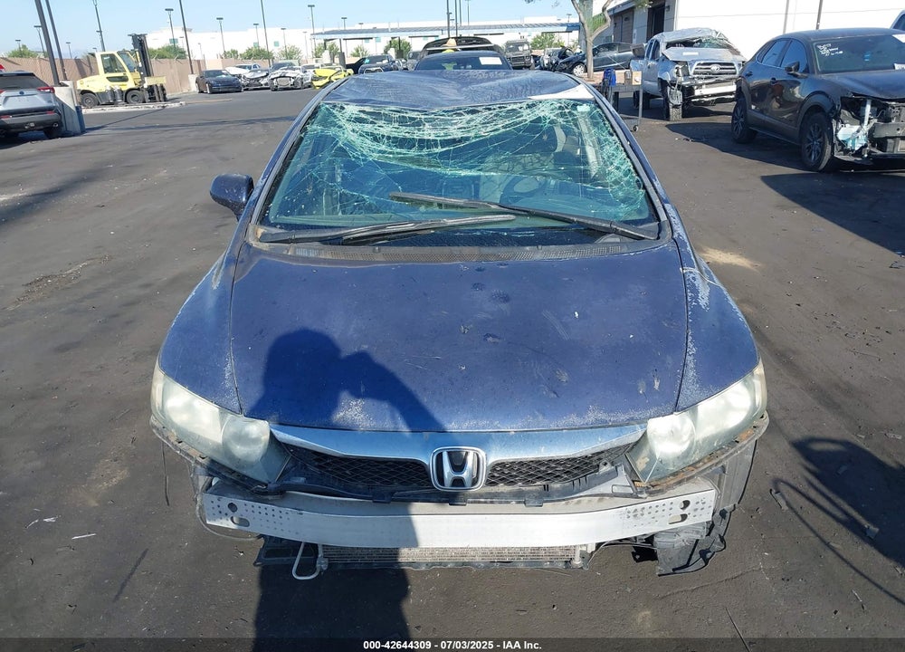2011 HONDA CIVIC LX VIN: 2HGFA1F58BH541880