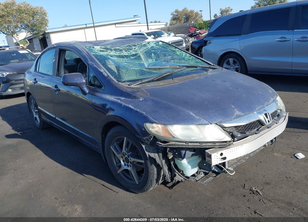 2011 HONDA CIVIC LX VIN: 2HGFA1F58BH541880