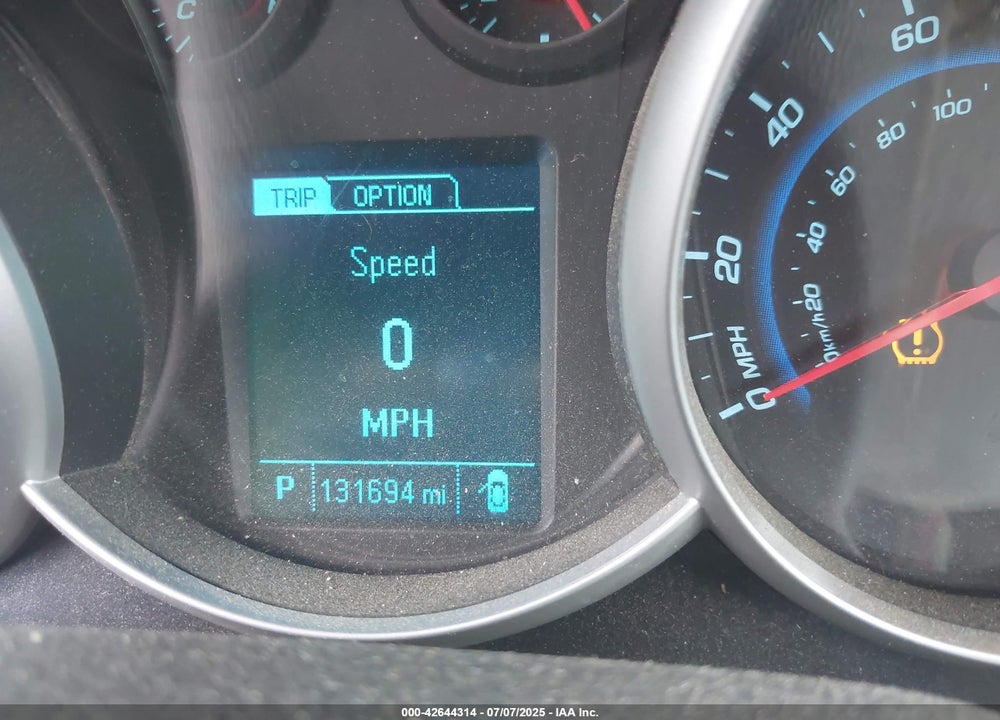 2013 CHEVROLET CRUZE VIN: 1G1PK5SBXD7205254