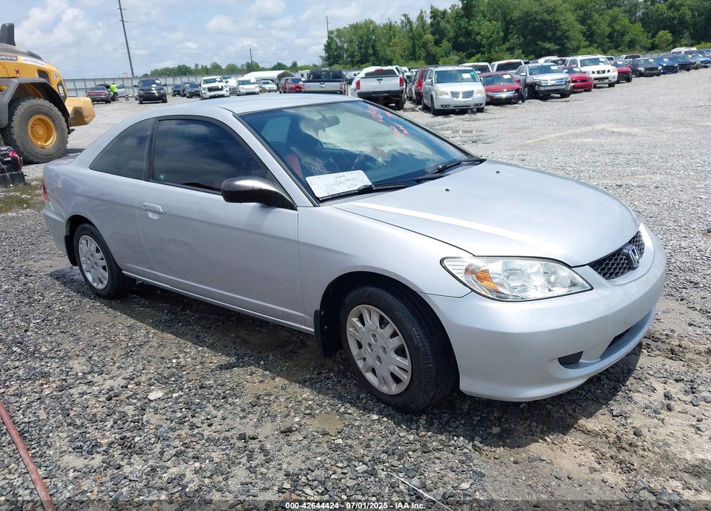 2005 HONDA CIVIC VIN: 1HGEM22535L025514