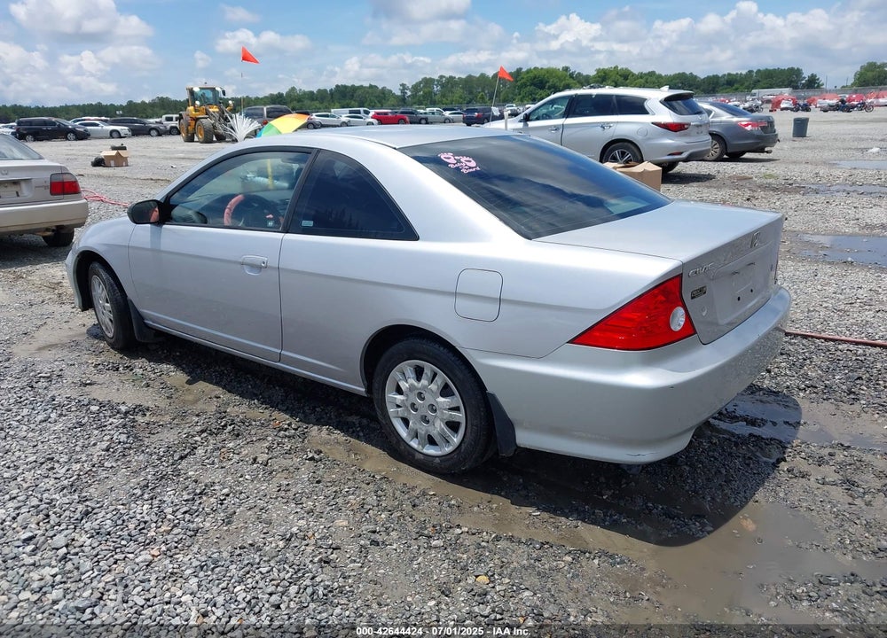 2005 HONDA CIVIC VIN: 1HGEM22535L025514
