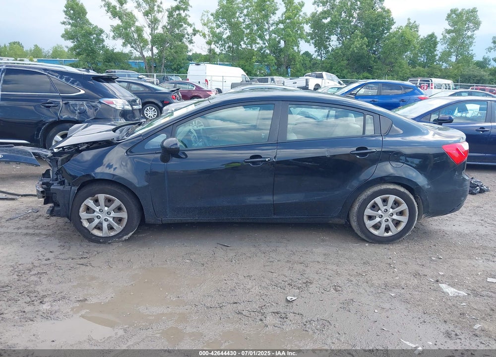 2013 KIA RIO VIN: KNADM4A34D6107090