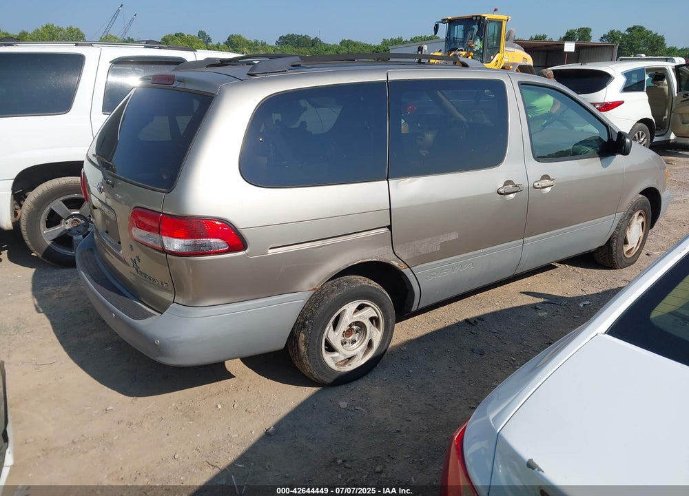 2001 TOYOTA SIENNA LE VIN: 4T3ZF13C21U393028
