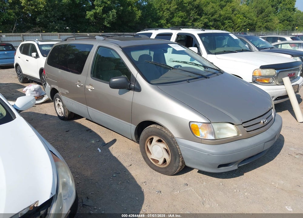 2001 TOYOTA SIENNA LE VIN: 4T3ZF13C21U393028