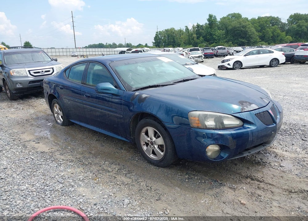 2006 PONTIAC GRAND PRIX VIN: 2G2WP552161175372