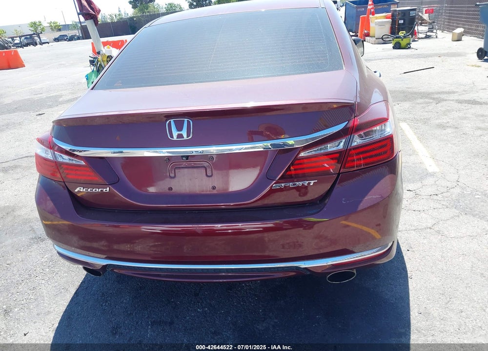 2016 HONDA ACCORD VIN: 1HGCR2F56GA146457